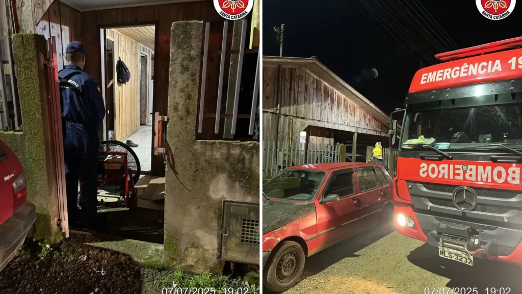 Créditos: Bombeiros